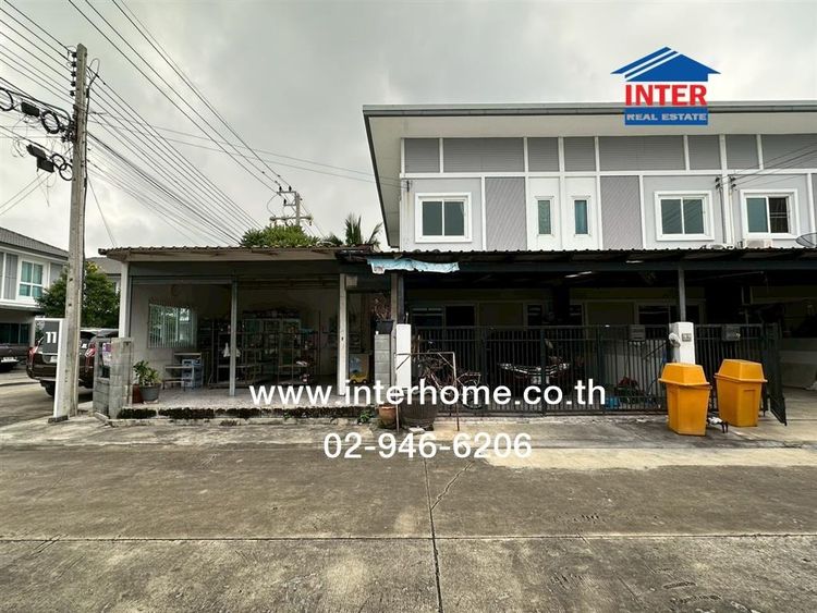 ไม่ใช่ ทาวน์เฮ้าส์ 2 ชั้น 46.6 ตร.ว. หมู่บ้านฉัตรหลวง15 ปทุมธานี ซอยวัดบางเตยใน ถนนปทุมธานี-สามโคก สามโคก ปทุมธานี