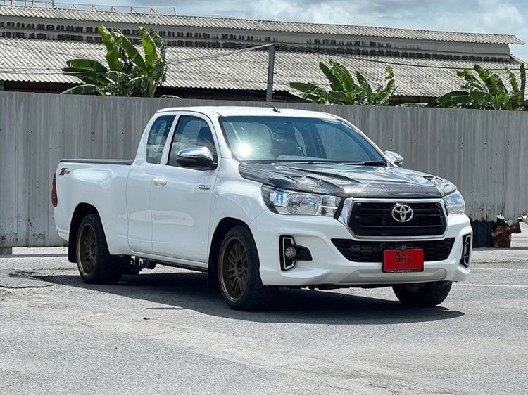 Toyota Hilux Revo 2020 2.4 Z Edition J Plus Pickup ดีเซล ไม่ติดแก๊ส เกียร์ธรรมดา ขาว รูปที่ 3