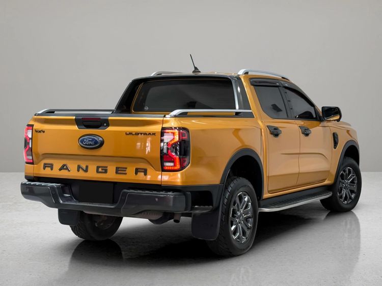 Ford Ranger 2022 2.0 Wildtrak 4WD Pickup ดีเซล เกียร์อัตโนมัติ เหลือง รูปที่ 4