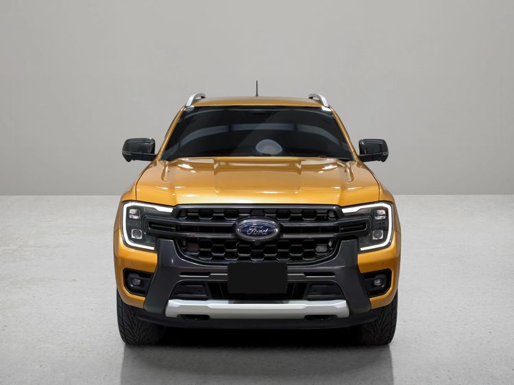 Ford Ranger 2022 2.0 Wildtrak 4WD Pickup ดีเซล เกียร์อัตโนมัติ เหลือง รูปที่ 2