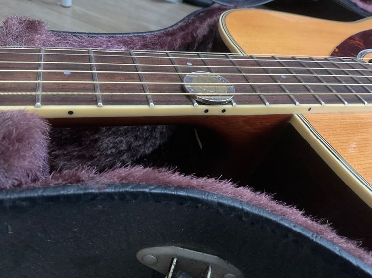 กีตาร์YAMAHA FG-830ไม้หน้าแท้TOP SOLID สภาพสมบรูณ์สะสมพลาสติกปิ๊กการ์ดยังไม่แกะ รูปที่ 8