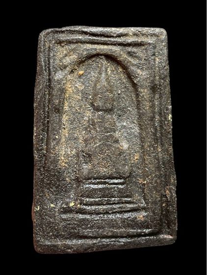 พระหลวงปู่ทวด วัดช้างให้ กลักไม้ขีด หลังเจดีย์(030) รูปที่ 2