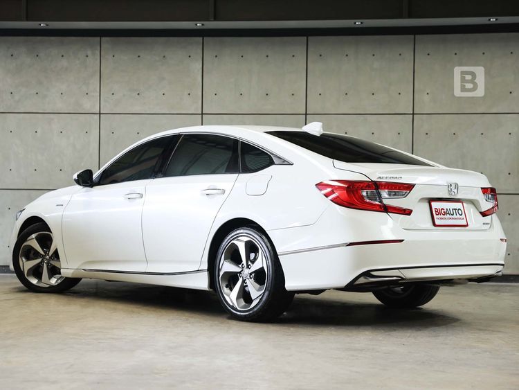 Honda Accord 2020 2.0 Hybrid Sedan ไฮบริด ไม่ติดแก๊ส เกียร์อัตโนมัติ ขาว รูปที่ 4