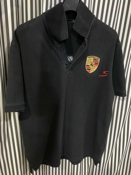 เสื้อ POLO Original Porsche  polo shirt, L, classic Porsche polo, L ใส่ได้ Unisex  จาก shop PORSCHE ไม่มีตำหนิ ไม่ขาด ไม่รู สภาพดีมาก รูปที่ 10