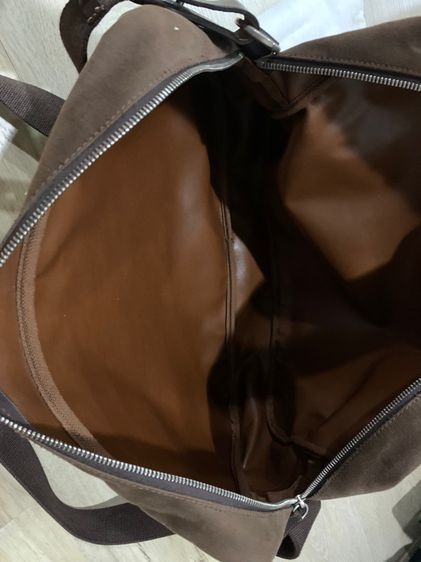กระเป๋าสะพาย crossbodybag ของ TRUSSSARDI ซื้อมาจาก Italy ใหม่มาก ซื้อมาหลักหมื่น ยังไม่ผ่านการใช้งาน ผ้าแคนวาสสีน้ำตาล ทนสุดๆ แบรนด์ ITALY  รูปที่ 9