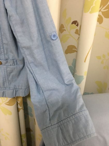 เสื้อคลุม สียีนส์แขนยาว MK KLEIN (ญี่ปุ่น) รูปที่ 6