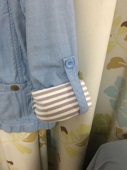 เสื้อคลุม สียีนส์แขนยาว MK KLEIN (ญี่ปุ่น) รูปที่ 5