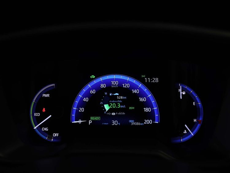 Toyota Corolla Cross 2021 1.8 Hybrid Premium Utility-car ไฮบริด ไม่ติดแก๊ส เกียร์อัตโนมัติ แดง รูปที่ 3