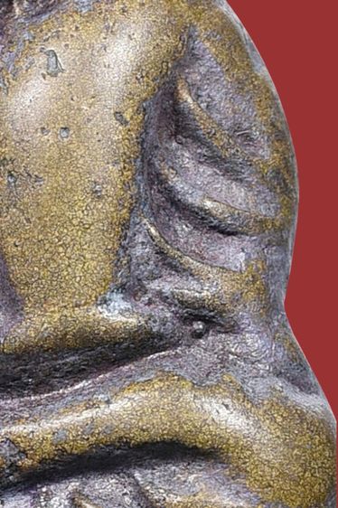 เนื้อเก่าแห้ง พระรูปหล่อหลวงพ่อเงิน วัดบางคลาน พิมพ์ขี้ตา 5 ชาย เก่า รูปที่ 9