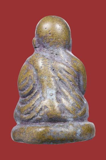 เนื้อเก่าแห้ง พระรูปหล่อหลวงพ่อเงิน วัดบางคลาน พิมพ์ขี้ตา 5 ชาย เก่า รูปที่ 12