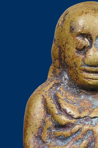 เนื้อสวยมาก รูปหล่อหลวงพ่อเงิน วัดบางคลานพิมพ์ขี้ตา 5 ชายใหญ่ มีสร้อยสังวาลย์ เก่า รูปที่ 6