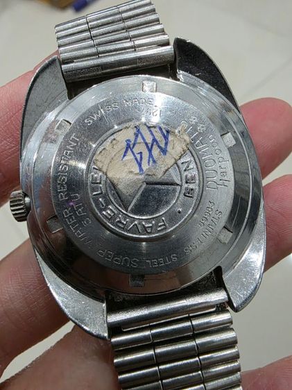 นาฬิกา FAVRE LEUBA GENEVE รุ่นเก่า หายากมาก HARPOON 88 WATCH AUTOMATIC 38mm. VINTAGE 1970 ORIGINAL NSA ยังเดินปกติ ของเก่าเก็บขายตามสภาพครับ รูปที่ 9