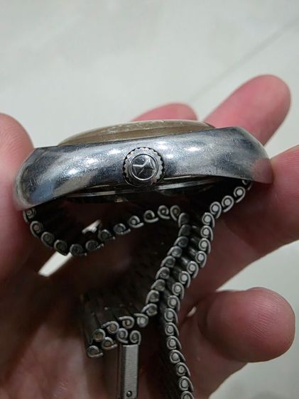 นาฬิกา FAVRE LEUBA GENEVE รุ่นเก่า หายากมาก HARPOON 88 WATCH AUTOMATIC 38mm. VINTAGE 1970 ORIGINAL NSA ยังเดินปกติ ของเก่าเก็บขายตามสภาพครับ รูปที่ 5