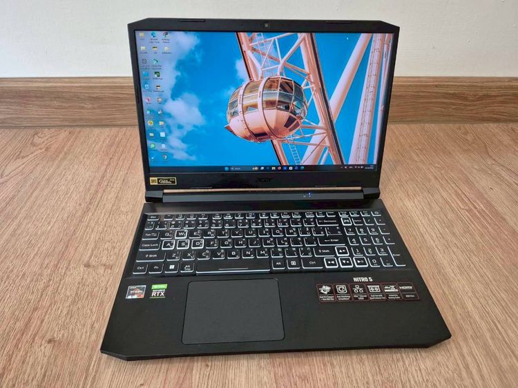 ขาย โน๊ตบุ๊ค Acer Nitro เกมมิ่ง จอ (2560x1440) QHD 165Hz an515-45-r-4u8 รูปที่ 3