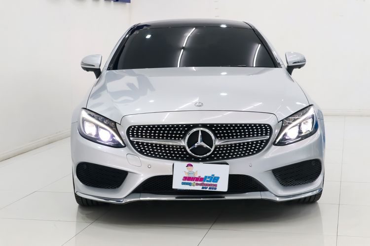 Mercedes-Benz C-Class 2016 C250 Sedan เบนซิน ไม่ติดแก๊ส เกียร์อัตโนมัติ เทา รูปที่ 2