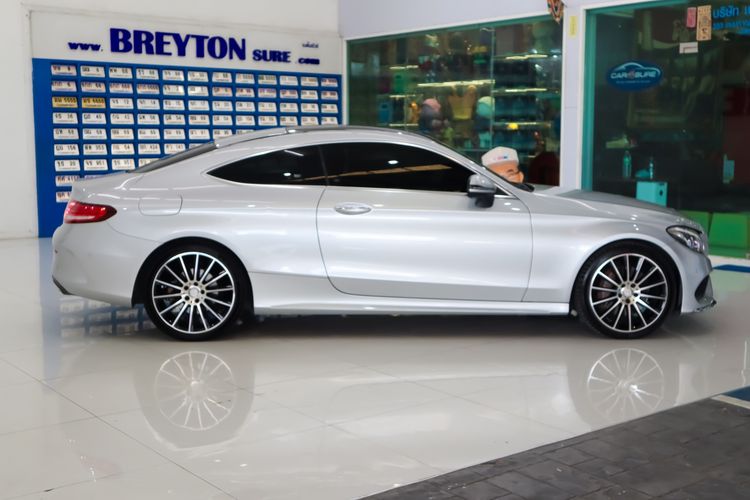 Mercedes-Benz C-Class 2016 C250 Sedan เบนซิน ไม่ติดแก๊ส เกียร์อัตโนมัติ เทา รูปที่ 4