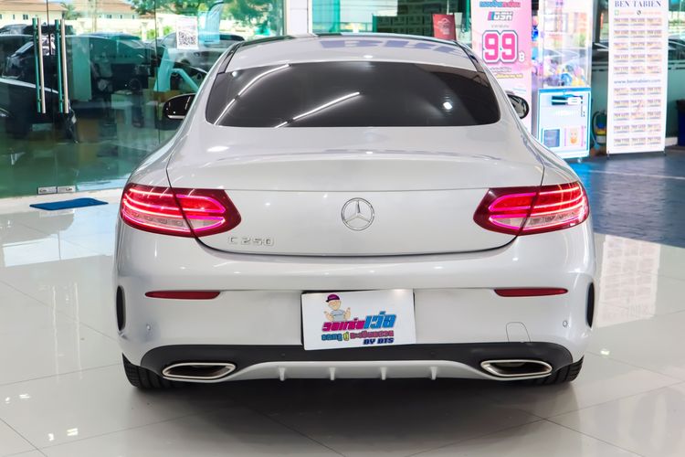Mercedes-Benz C-Class 2016 C250 Sedan เบนซิน ไม่ติดแก๊ส เกียร์อัตโนมัติ เทา รูปที่ 3