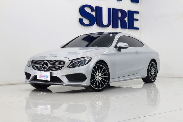รถ Mercedes-Benz C-Class C250 สี เทา