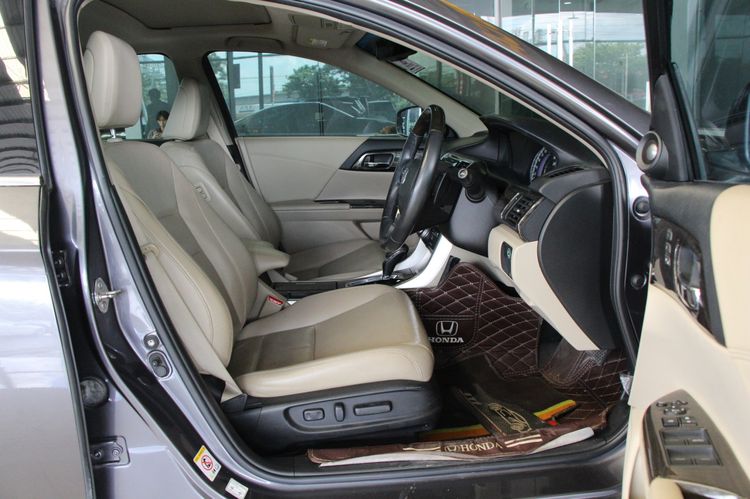 Honda Accord 2013 2.4 Tech Sedan เบนซิน ไม่ติดแก๊ส เกียร์อัตโนมัติ เทา รูปที่ 3