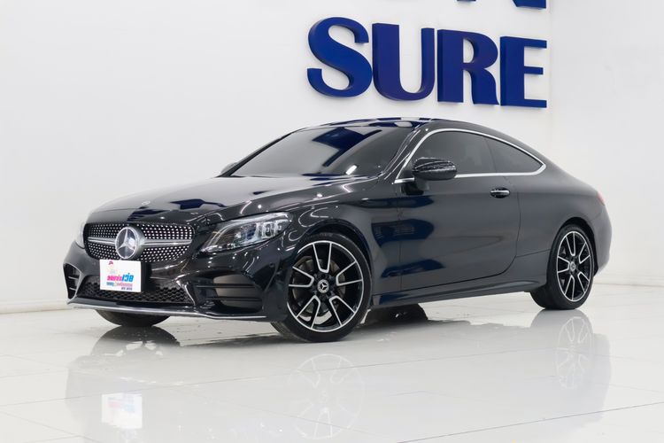 รถ Mercedes-Benz C-Class C200 สี ดำ