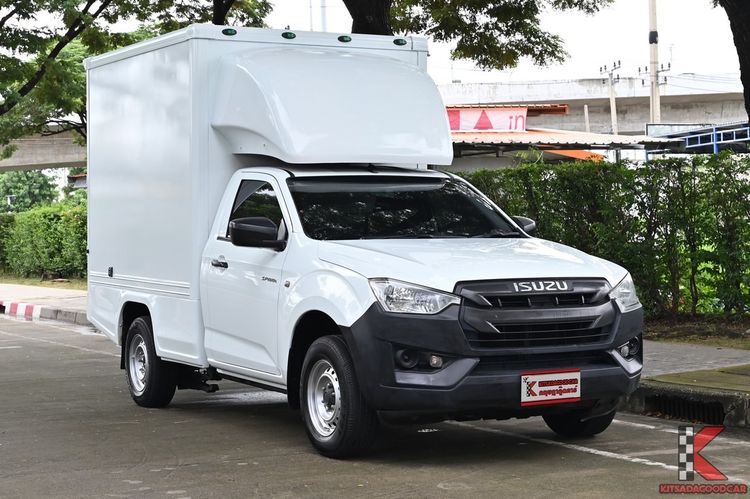Isuzu D-MAX 2020 1.9 B Pickup ดีเซล ไม่ติดแก๊ส เกียร์ธรรมดา ขาว