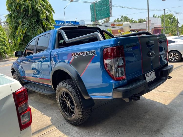 Ford Ranger 2021 Raptor X 2.0 Bi-Turbo 4WD Pickup ดีเซล ไม่ติดแก๊ส เกียร์อัตโนมัติ น้ำเงิน รูปที่ 4