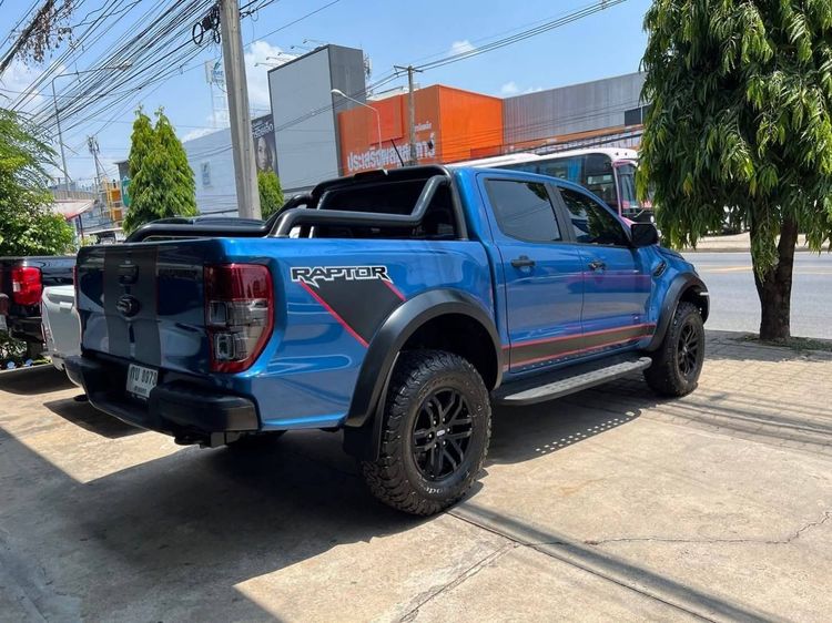 Ford Ranger 2021 Raptor X 2.0 Bi-Turbo 4WD Pickup ดีเซล ไม่ติดแก๊ส เกียร์อัตโนมัติ น้ำเงิน รูปที่ 3