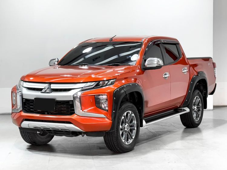 Mitsubishi Triton 2019 2.4 GT Premium Plus Pickup ดีเซล เกียร์อัตโนมัติ ส้ม