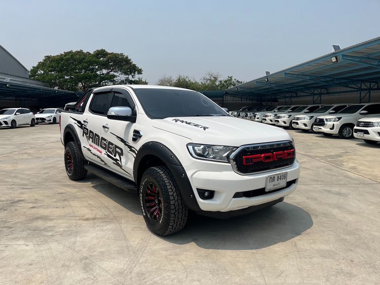 Ford Ranger 2019 2.2 Hi-Rider XLT Pickup ดีเซล ไม่ติดแก๊ส เกียร์ธรรมดา ขาว รูปที่ 2