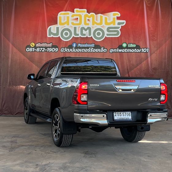 Toyota Hilux Revo 2022 Double Cab 2.4 Mid Prerunner Sedan ดีเซล ไม่ติดแก๊ส เกียร์อัตโนมัติ เทา รูปที่ 4