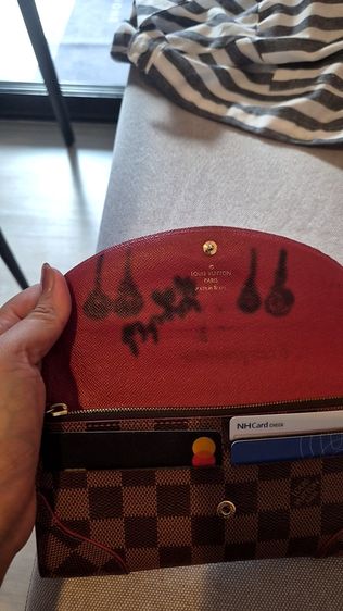 กระเป๋าตังค์หลุยส์รุ่น Emilie ของแท้100เปอร์เซ็น รูปที่ 4