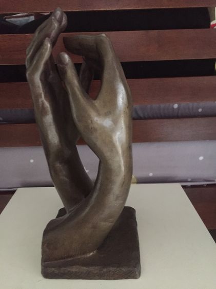 รูปปั้นทองเหลือง2มือประสาน รูปที่ 7