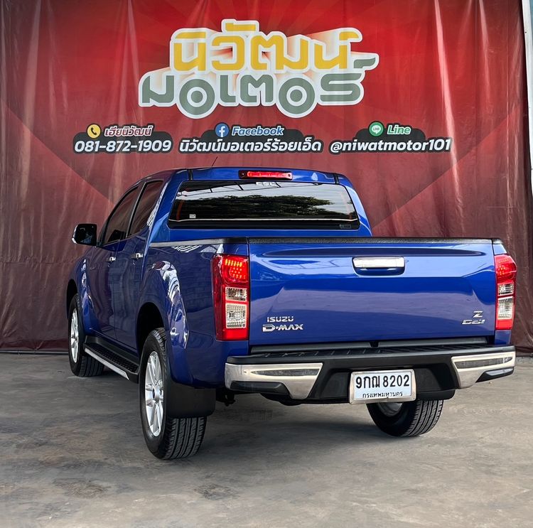 Isuzu D-MAX 2019 1.9 Hi-Lander Z Pickup ดีเซล ไม่ติดแก๊ส เกียร์อัตโนมัติ น้ำเงิน รูปที่ 4