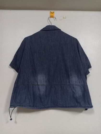 เสื้อเชิ้ตยีนส์แขนสั้น อก 48 นิ้ว รูปที่ 4