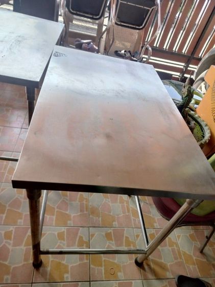 โต๊ะสแตนเลส 70×110×80