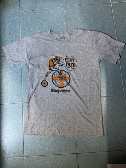 เสื้อยืด Lollapalooza เทศกาลดนตรี