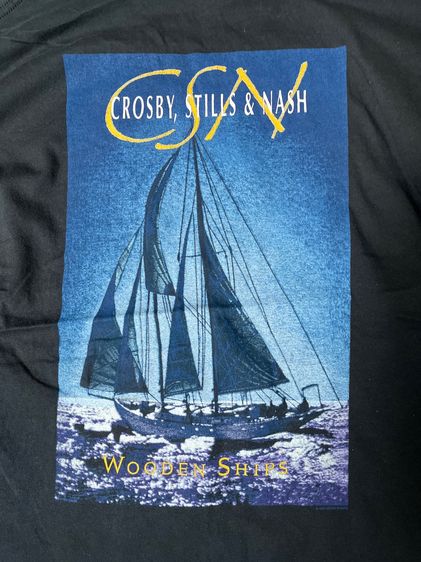 เสื้อยืด CROSBY STILL and NASH
