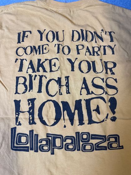 เสื้อยืด Lollapalooza เทศกาลดนตรี รูปที่ 6