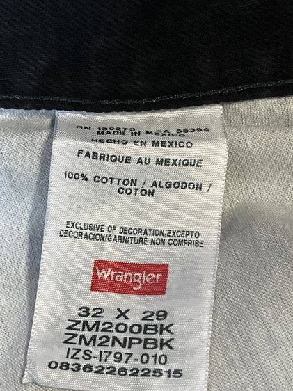 กางเกงยีนส์ Wrangler Black  รูปที่ 4