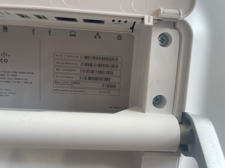 CISCO WEBEX CP-DX80 เหมือนใหม่ รูปที่ 6