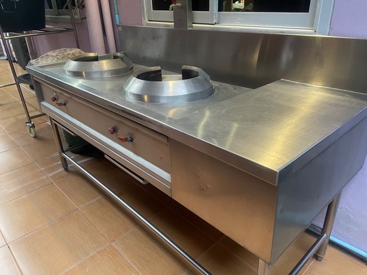 เตาแก๊ส (เตาจีน หัวคู่)