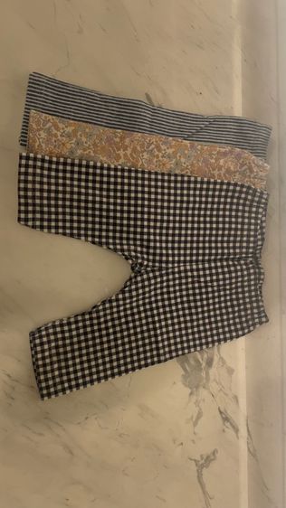 กางเกงผ้า 4 ส่วน ยี่ห้อ uniqlo 3 ตัว รูปที่ 2