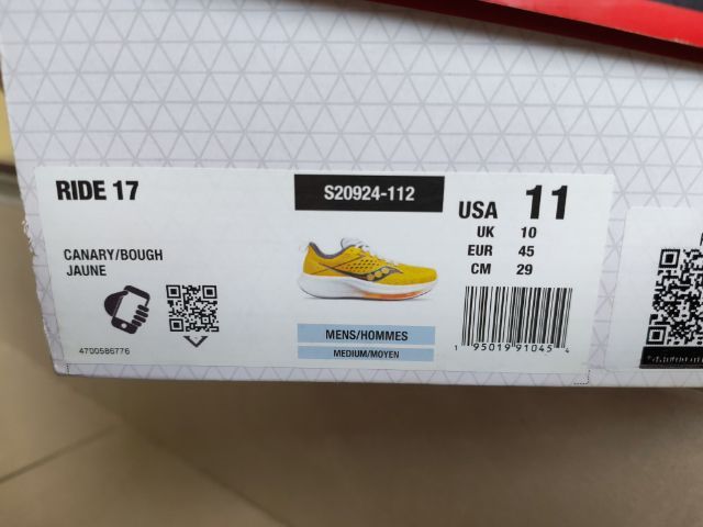 Saucony ride 17 no.45 รูปที่ 6