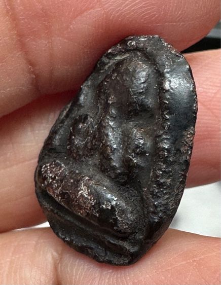 🙏พระปิดตาเนื้อผงคลุกรัก ไม่ทราบที่🙏พระปิดตา เนื้อผงคลุกรักหลังจาร ไม่ทราบที่ องค์ละ1000 รูปที่ 6