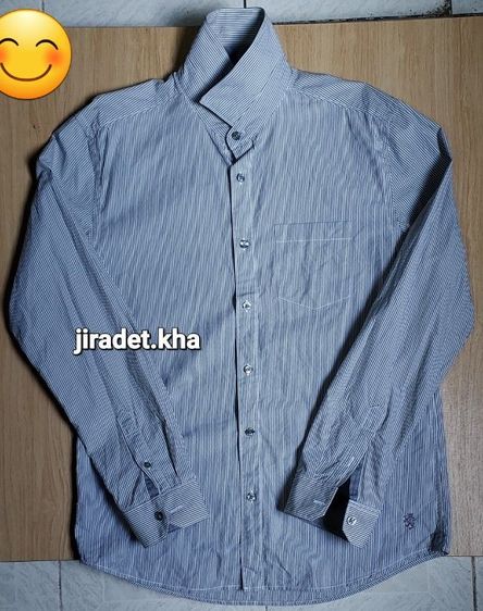 เสื้อเชิ๊ตแขนยาว AIIZ ไซส์ (L ) สินค้ามือ 2 สภาพใหม่มาก แต่เก็บไว้นาน ต้องทำความสะอาดก่อนใช้งาน จะทำใหม่มากขึ้น AIIZ
