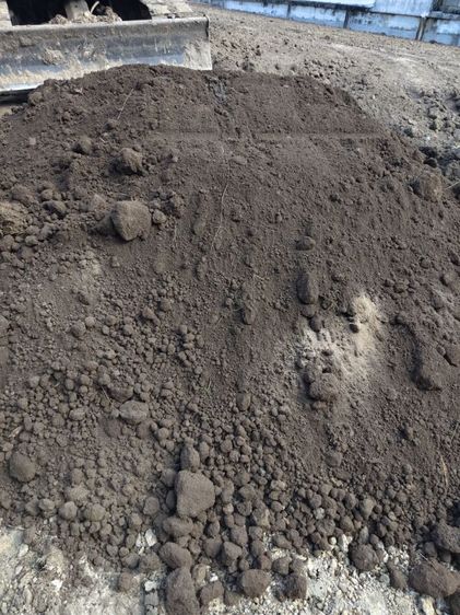 ดินดำปลูกต้นไม้ ปลูกหญ้า สวยๆ พร้อมส่ง 5 คิว เต็มลำ  รูปที่ 3