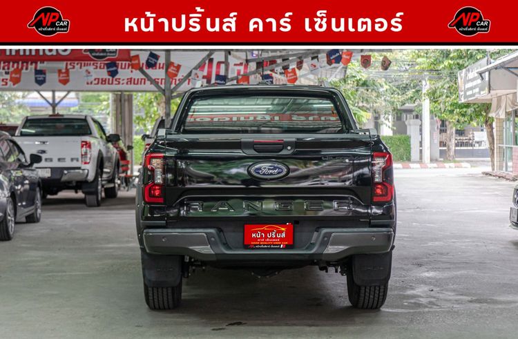 Ford Ranger 2023 2.0 Bi-Turbo Hi-Rider Wildtrak Pickup ดีเซล ไม่ติดแก๊ส เกียร์อัตโนมัติ ดำ รูปที่ 4