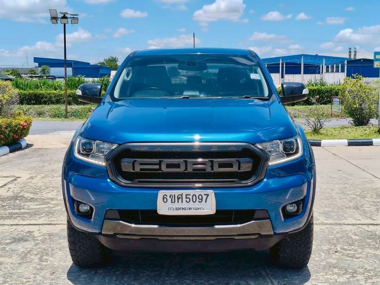 Ford Ranger 2021 FX4 MAX 2.0 Bi-Turbo 10AT 4WD Pickup ดีเซล ไม่ติดแก๊ส เกียร์อัตโนมัติ น้ำเงิน รูปที่ 2