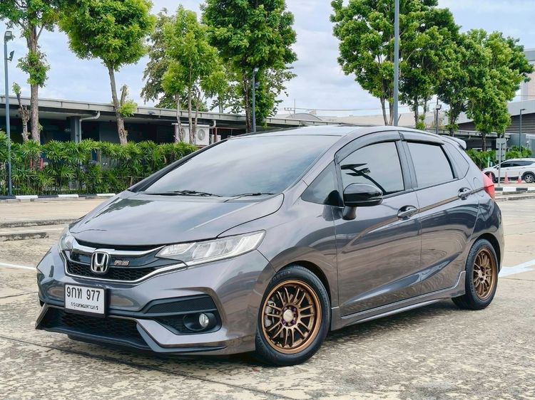 Honda Jazz 2019 1.5 RS i-VTEC Sedan เบนซิน ไม่ติดแก๊ส เกียร์อัตโนมัติ เทา