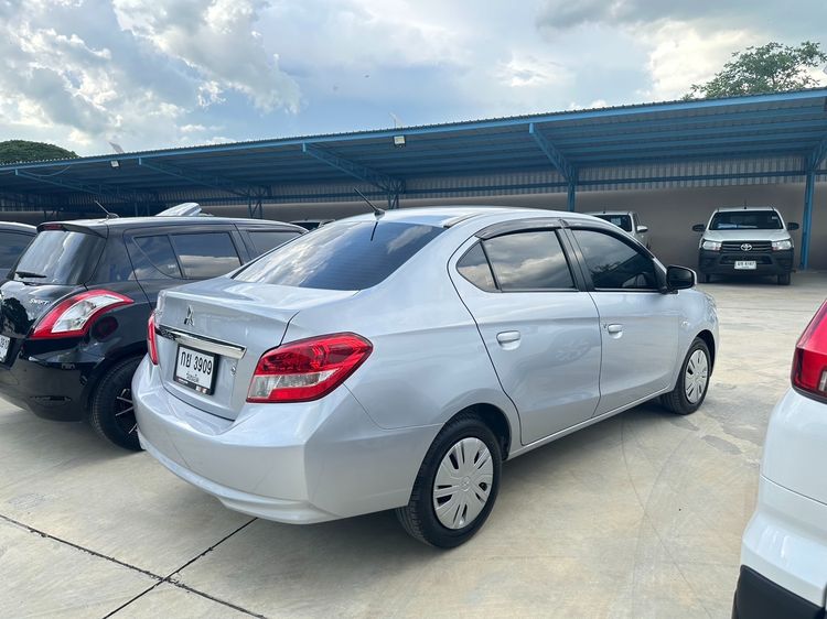 Mitsubishi Attrage 2018 1.2 GLX Sedan เบนซิน ไม่ติดแก๊ส เกียร์อัตโนมัติ เทา รูปที่ 3